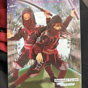 Kid's Teetot & Co Red Dragon Ninja Costume - Size L - 7/8